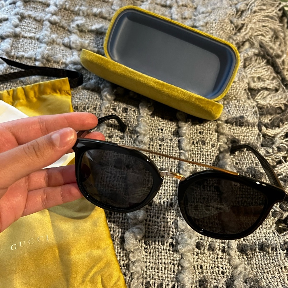 Gucci 52MM Square Sunglasses